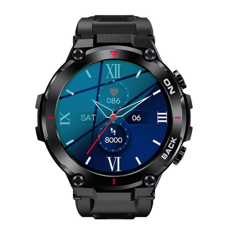 Oigool 2024 latest military grade GPS sports heart rate health smart watch available for men and women