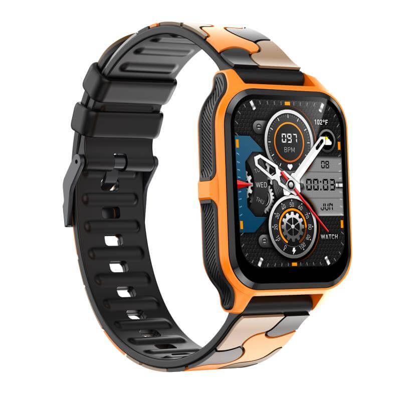 Oigool Military-grade heart rate Bluetooth call sports fitness outdoor smart watch