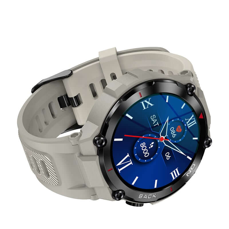 Oigool 2024 latest military grade GPS sports heart rate health smart watch available for men and women