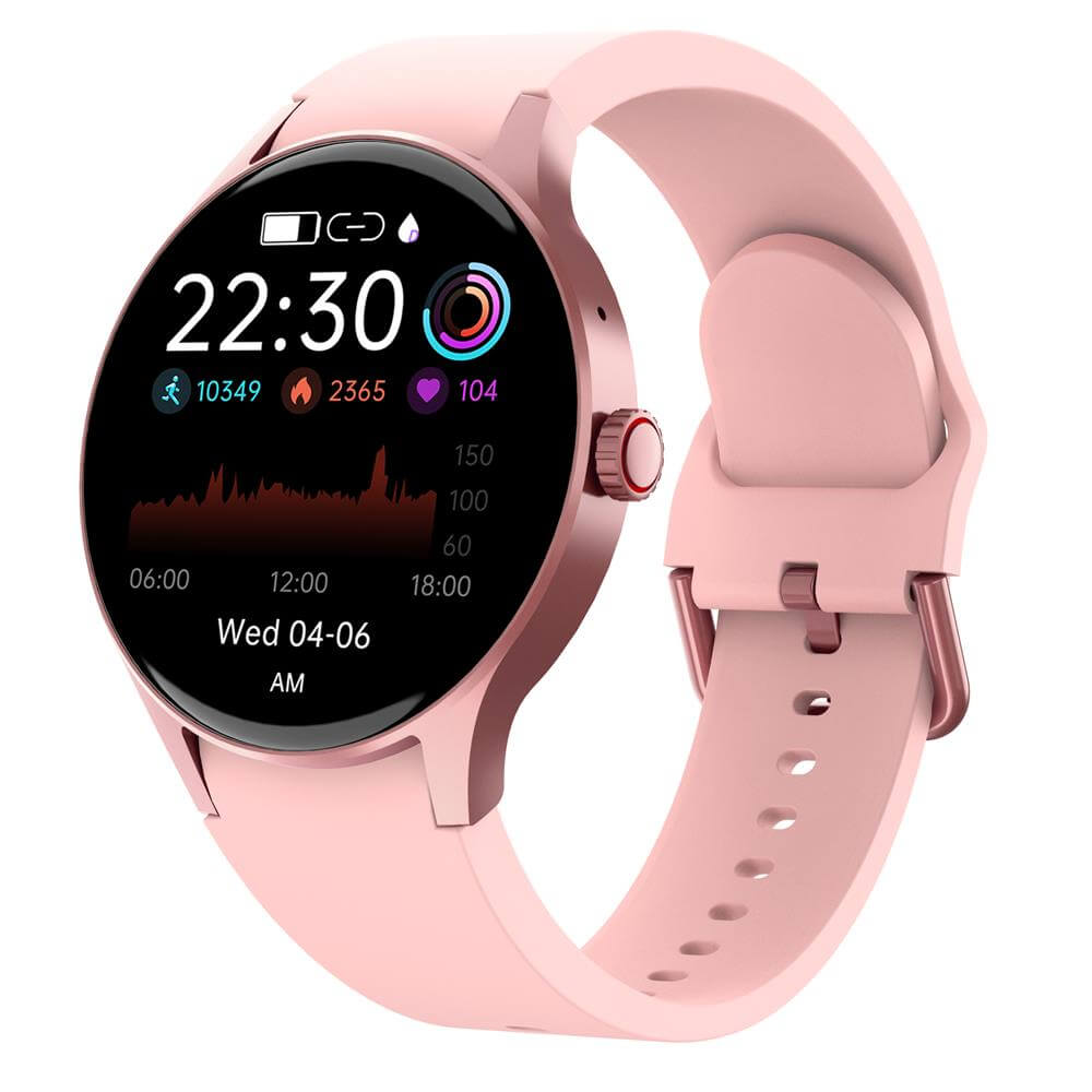 Oigool Smart Watches for Women Men (Answer/Make Calls),1.43" Round Fitness Tracker, Smartwatch with Heart Rate Monitor Sleep, IP68 Waterproof,Blood Oxygen/Glucose/Blood Pressure